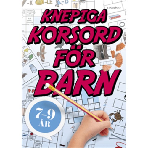 Knepiga korsord för barn 7-9 år