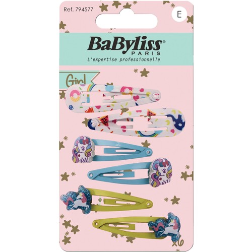 Hårklämma Kids 6-pack BaByliss