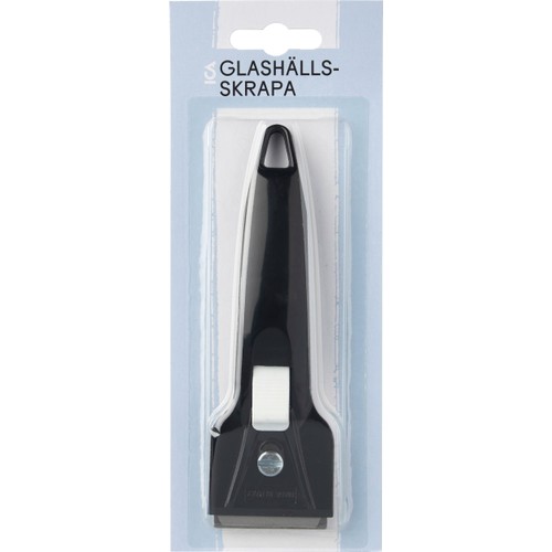 Glashällsskrapa Svart ICA