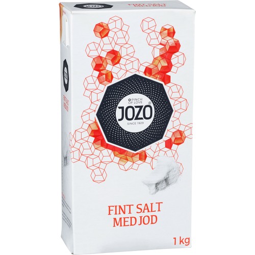 Fint salt med jod 1kg Jozo Salt