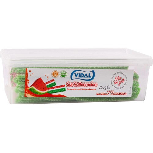 Godis Sura Mattor Med Vattenmelonsmak 265g Vidal