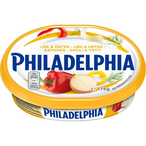 Lök & örter 175g Philadelphia