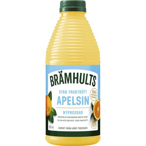 Juice Nypressad Apelsin utan fruktkött 850ml Brämhults