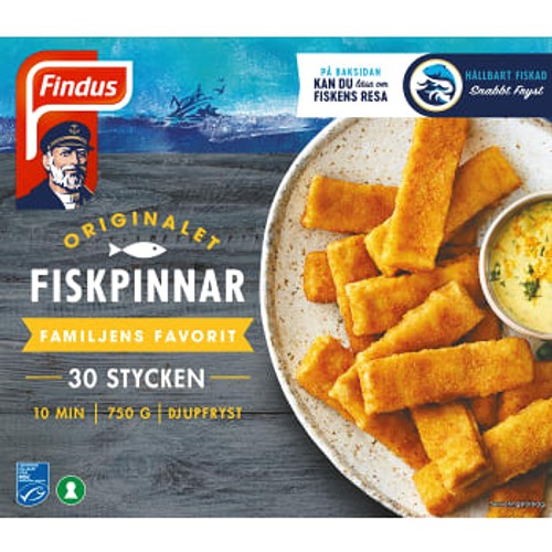 Fiskpinnar 750g Findus