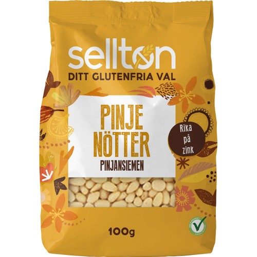 Pinjenötter 100g Sellton