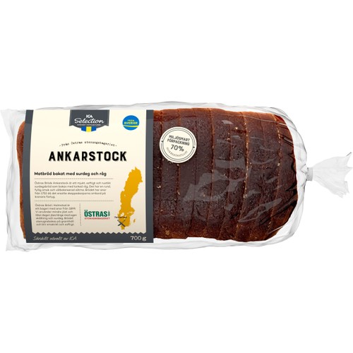 Ankarstock Surdegsbröd 700g ICA Selection
