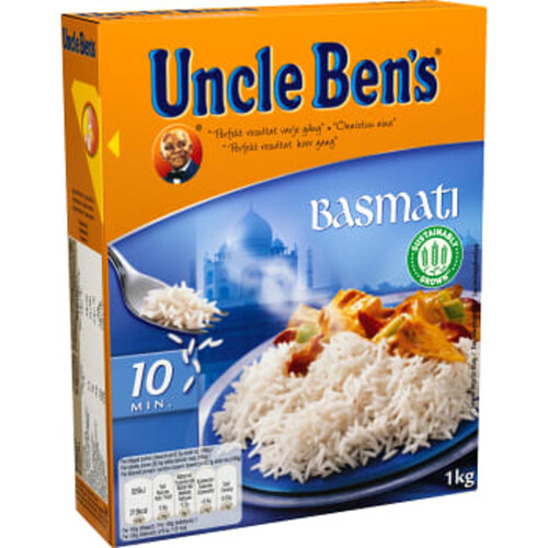 Basmatiris 1kg Uncle Bens
