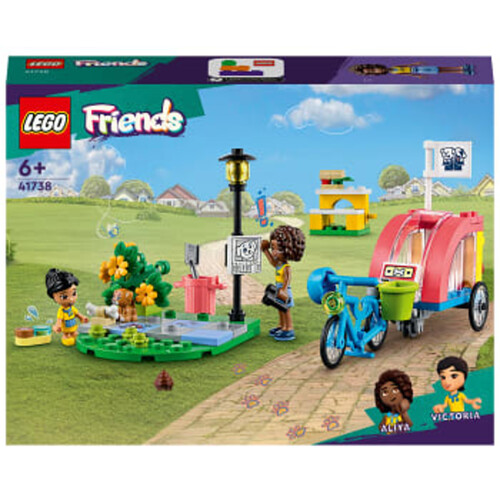 LEGO Friends Hundräddningscykel 41738