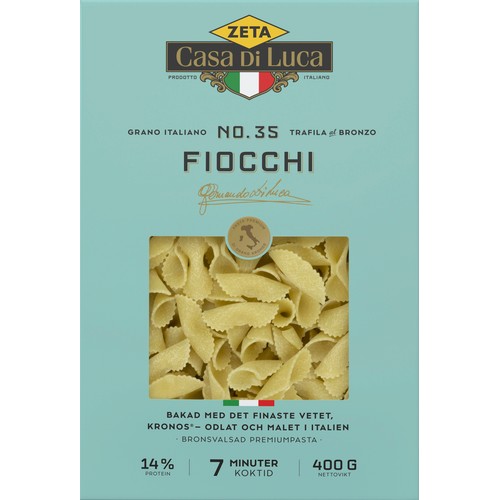Pasta Fiocchi 400g Zeta