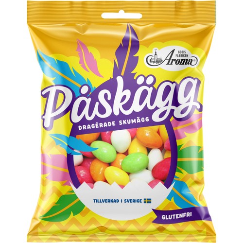 Godis Påskägg Glutenfri 130g Aroma