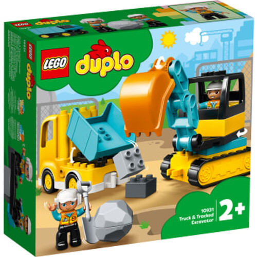 LEGO Duplo Lastbil och Grävmaskin 10931