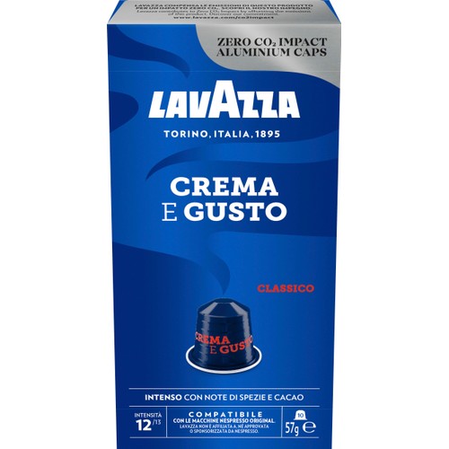 Kaffekapslar Crema e Gusto Classico 10-p Lavazza