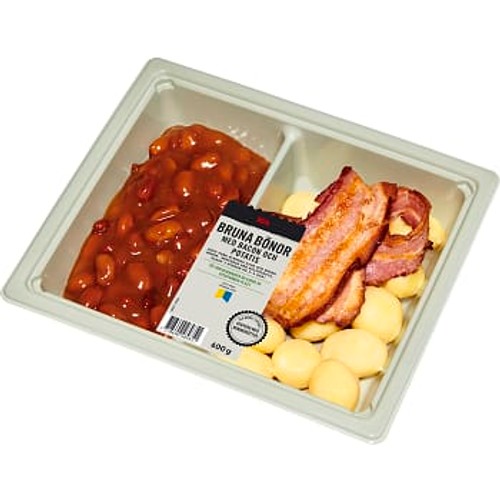 Bruna Bönor Med Bacon Och Potatis 400g ICA
