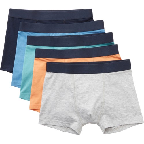 Boxer 5p enfärgad strl 110/116 mywear