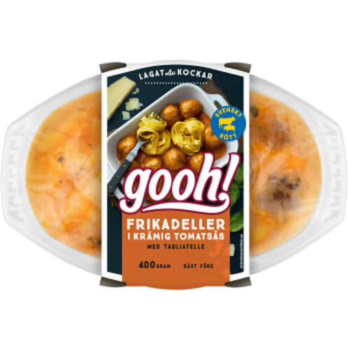 Frikadeller med pasta 400g Gooh