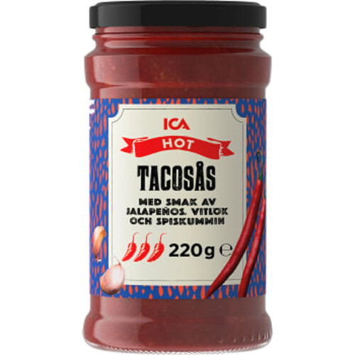 Tacosås Hot 220g ICA