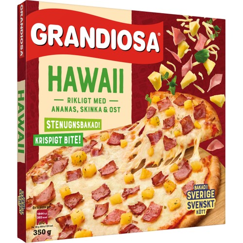 Pizza Hawaii Fryst 350g Grandiosa