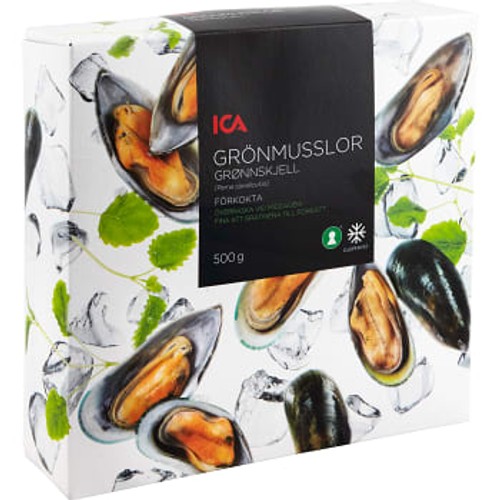 Grönmusslor Fryst 500g ICA