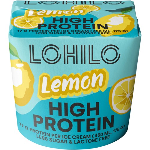 Glass Lemon 350ml Lohilo