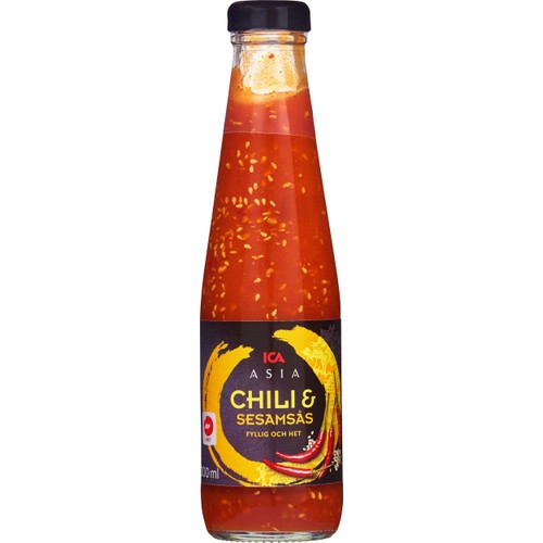 Chili & sesamsås 300ml ICA Asia