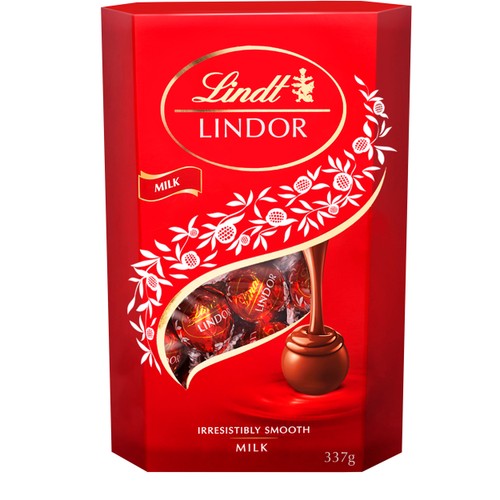 Chokladpraliner LINDOR Mjölk 337g Lindt