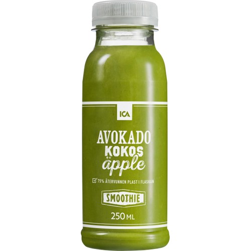 Smoothie Avokado Kokos & Äpple 250ml ICA