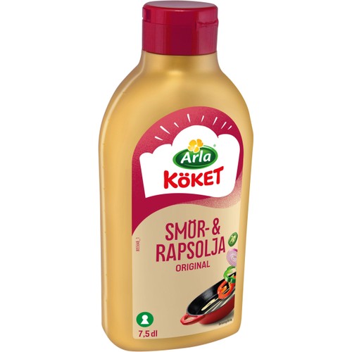Smör- & rapsolja flytande 80% 7,5dl Arla Köket®