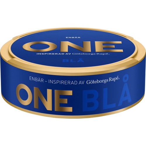 ONE Blå 20 Gram Göteborgs Rapé