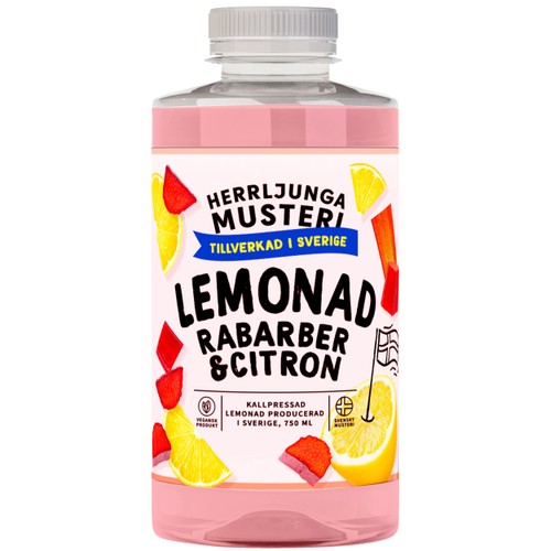 Lemonad Rabarber 750ml Herrljunga Musteri