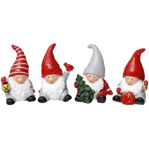 Tomte Pytte 6,5cm 1p Festive