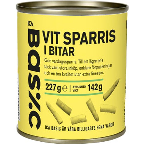 Sparris Bitar 227g ICA Basic