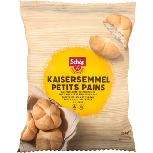 Rosette småbröd Glutenfri Fryst 6-p 350g Schär