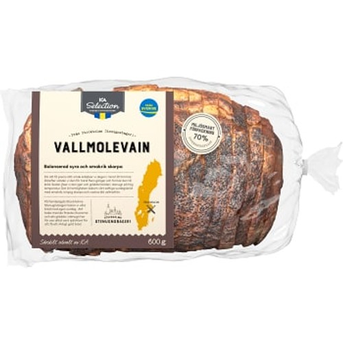 Vallmolevain 600g ICA Selection