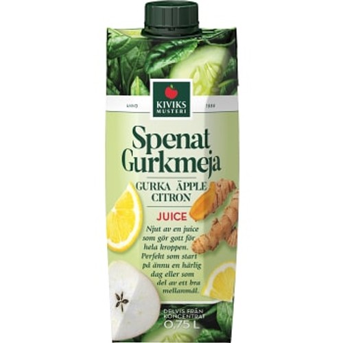 Juice Spenat Gurkmeja 75cl Kiviks Musteri