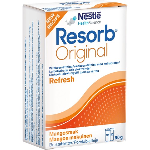 Vätskeersättning Mangosmak 90g Resorb