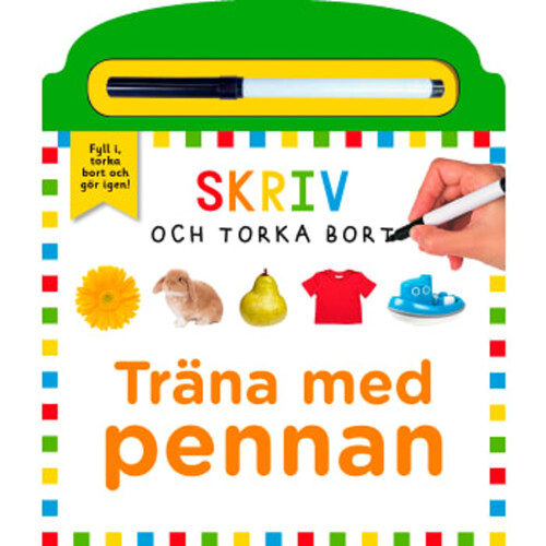 Skriv och torka bort -Träna med pennan