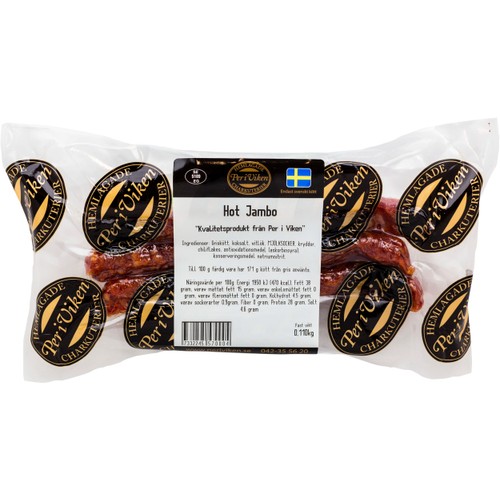 Korv Hot Jambo 3-pack 110g Per i Viken Chark