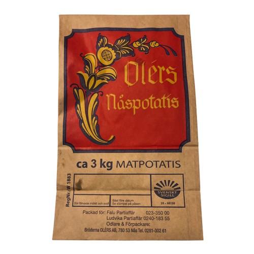 Potatis Fast 3kg Olers