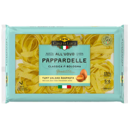 Pasta Pappardelle 500g Zeta