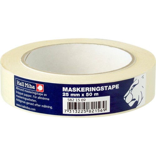 Maskeringstape 25mmx50m Hall Miba