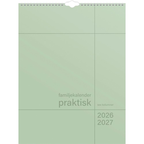 Familjekalender 26/27 Praktisk
