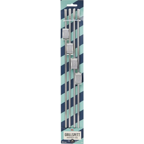 Grillspett 35,8cm 4 pack