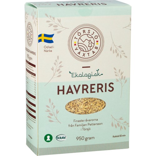 Havreris 950g KRAV Törsjöväxt AB