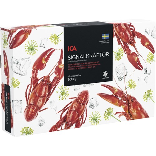 Svenska signalkräftor Fryst 500g ICA