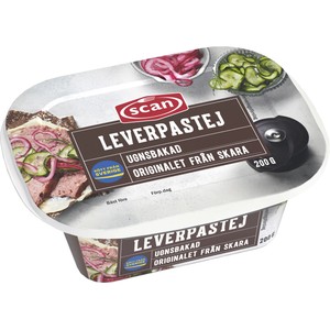 Leverpastej Ugnsbakad 200g Scan