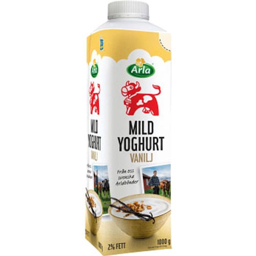 Mild yoghurt Vanilj 2% 1000g Arla Ko®