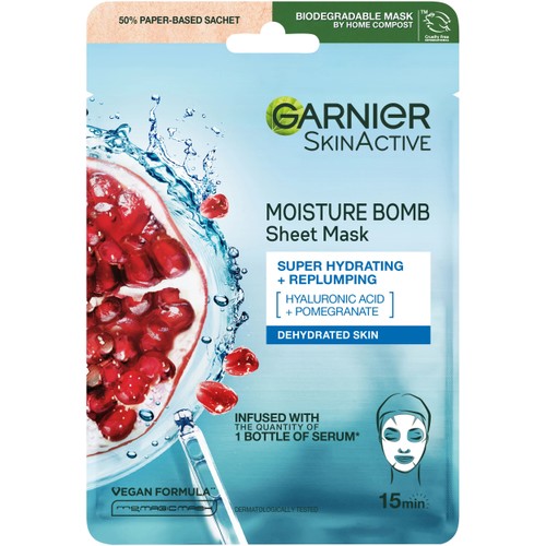Ansiktsmask Moisture Bomb Sheet Mask 1-p Garnier