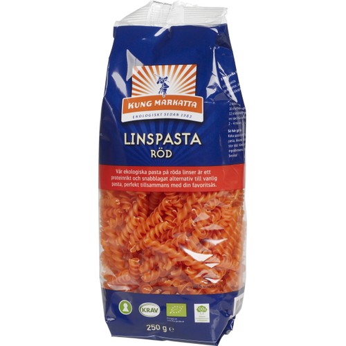 Linspasta Röd Eko 250g KRAV Kung Markatta