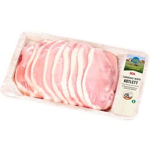 Kotlett tunnskivad ca 400g ICA