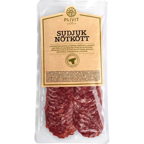 Sudjuk Skivad 80g Plivit